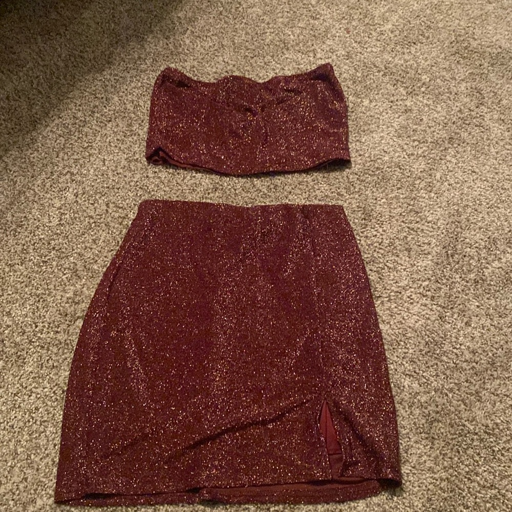 Sparkly two piece